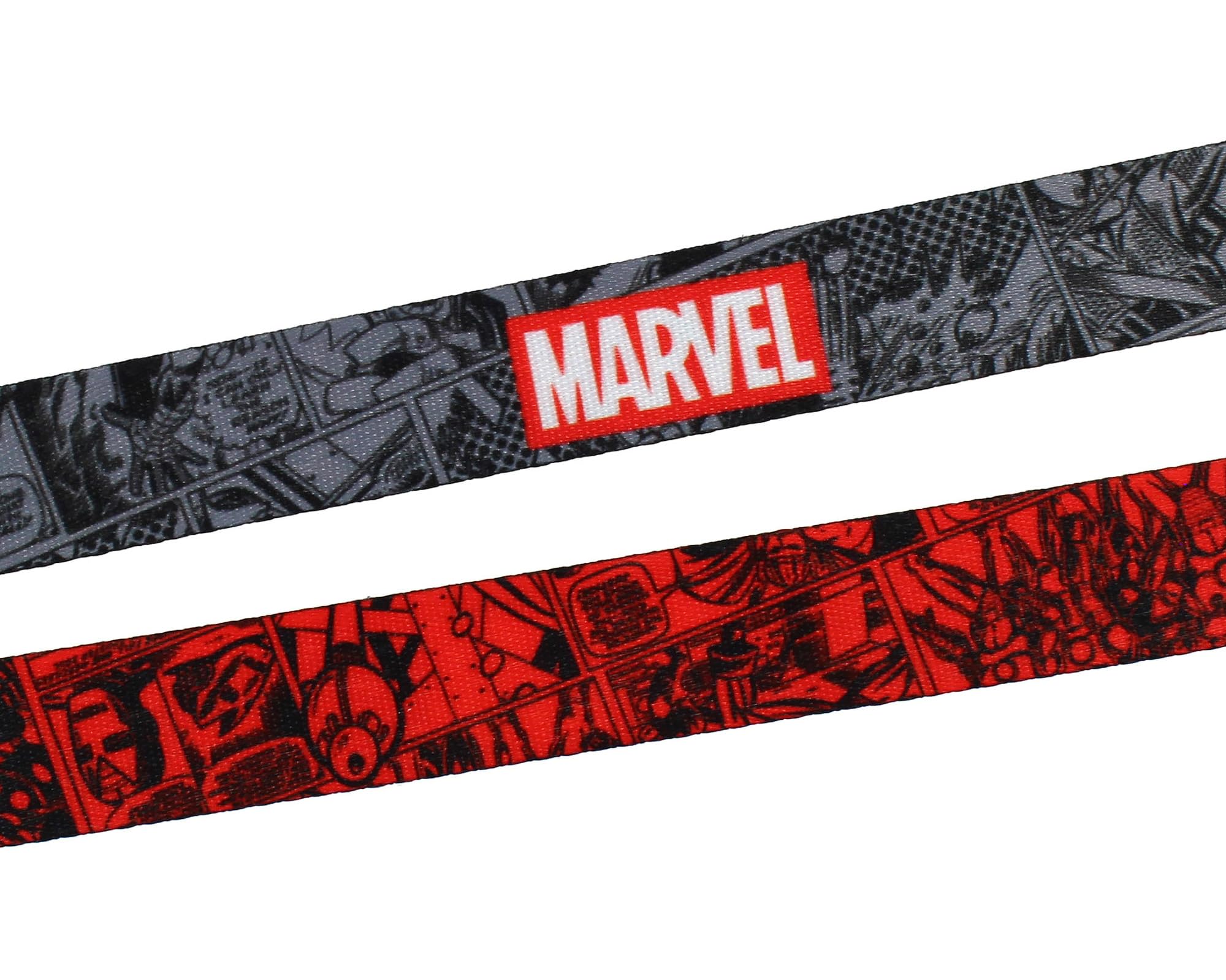 Lotto 12 Portabadge E Cordini Avengers Mix – Per Chiavi, Telefono O Badge