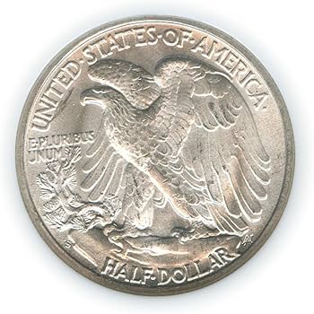 1943 No Mint Mark Walking Liberty Half Half Dollar wlh Seller Good