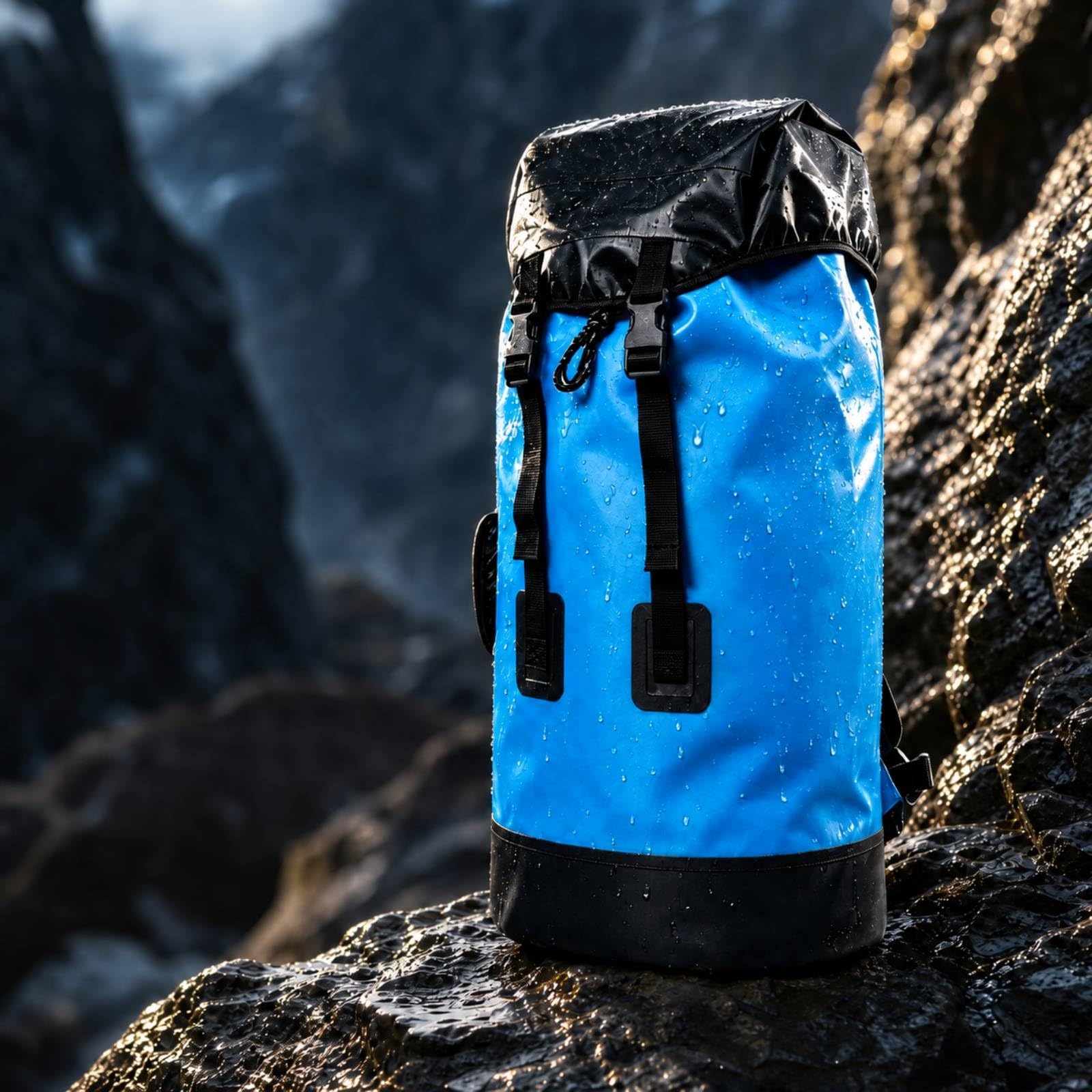 Zaino per Corda Spazioso Zaino da Alpinismo con Tasche Interne Borsa oggetti con Coulisse per Arrampicatori, Soccorritori