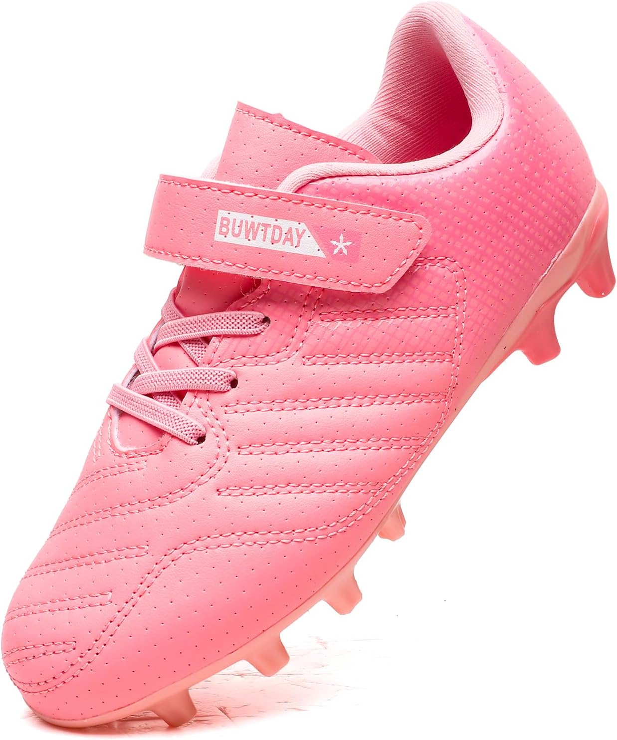 Kids Soccer Cleats Boys Girls Athletic Outdoor Firm Ground Youth Football Shoes(Little Kid/Big Kid) - Image 7