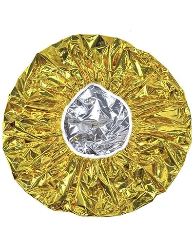 Tapa térmica de aluminio para desenredar el cabello definitivo, gorra de acondicionamiento profundo, gorra de coloración para el cabello Gorra