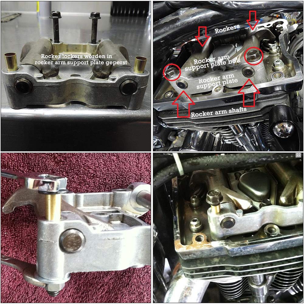 F6A ツインカム　ロッカーアーム Amazon.co.jp: GZYF ハーレー専用 ロッカー アームシャフト