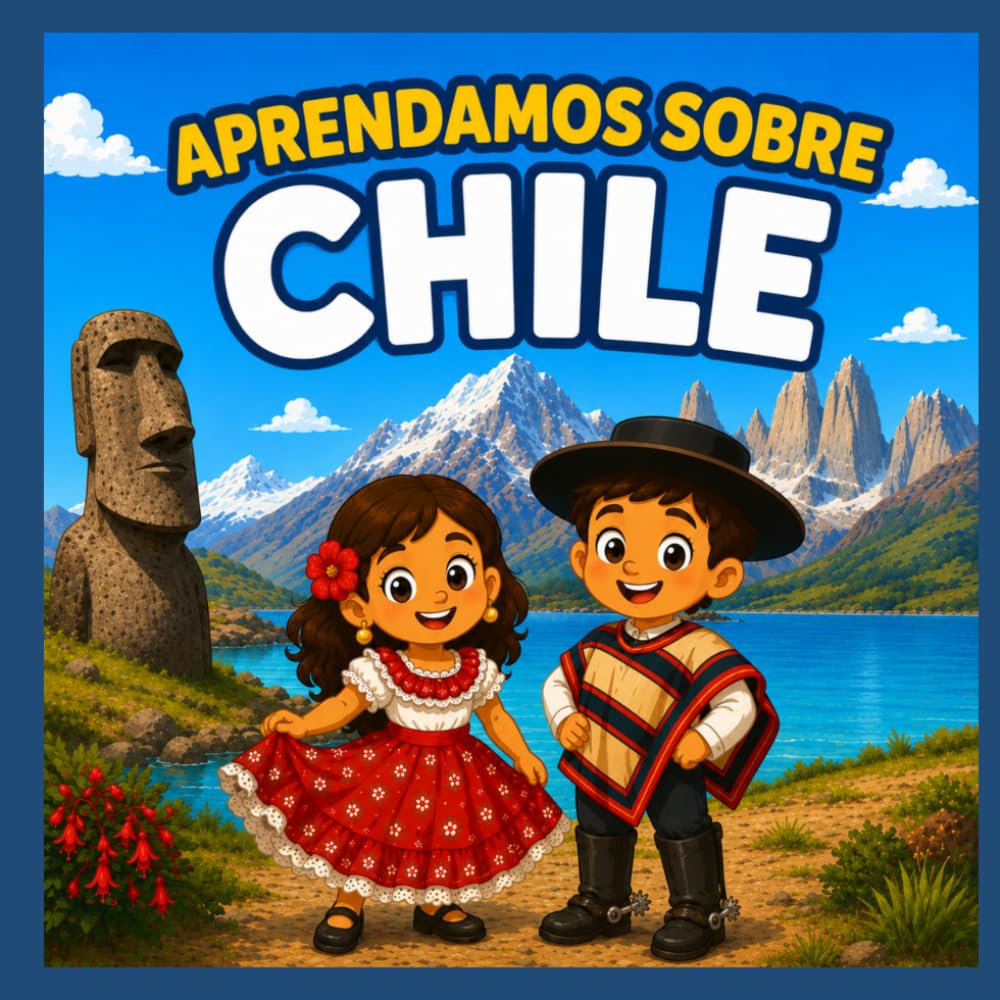 Aprendamos Sobre Chile: Un divertido libro para niños sobre la cultura, historia, naturaleza, comida y tradiciones de Chile (Aprendamos Sobre el Mundo)