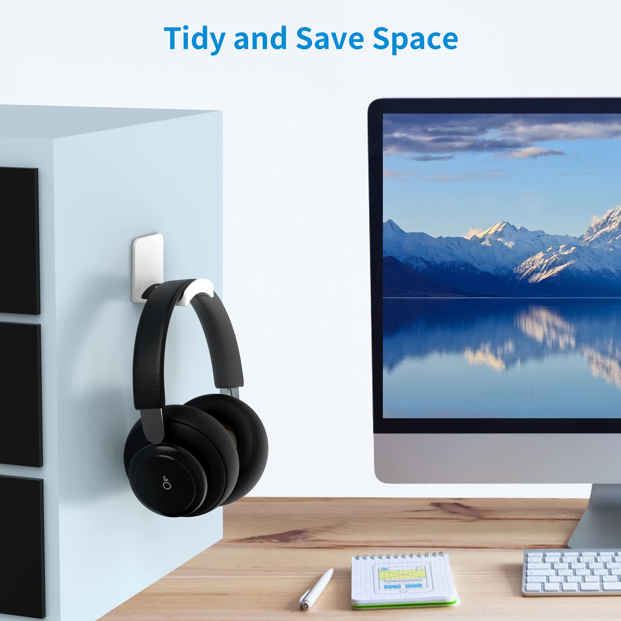 Lot De Supports Adhésifs Pour Multiprise, Support Mural Pour Multiprise