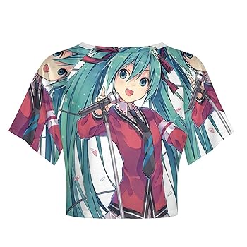 初音ミク　Tシャツ　半袖 送料無料◇VOCALOID 初音ミク 半袖 Tシャツ 春夏 コ ート 男女