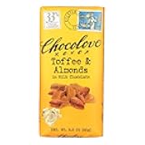Chocolove - Milk Chocolate Bar Toffee & Almonds - 3.2 oz.