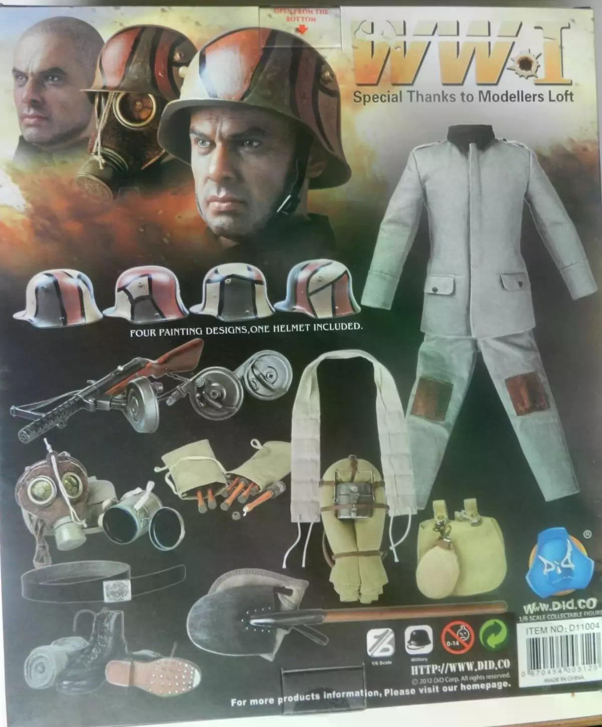 Amazon.co.jp: 1/6 SCALE DID WW1 GERMAN INFANTRY GRENADIER 6TH