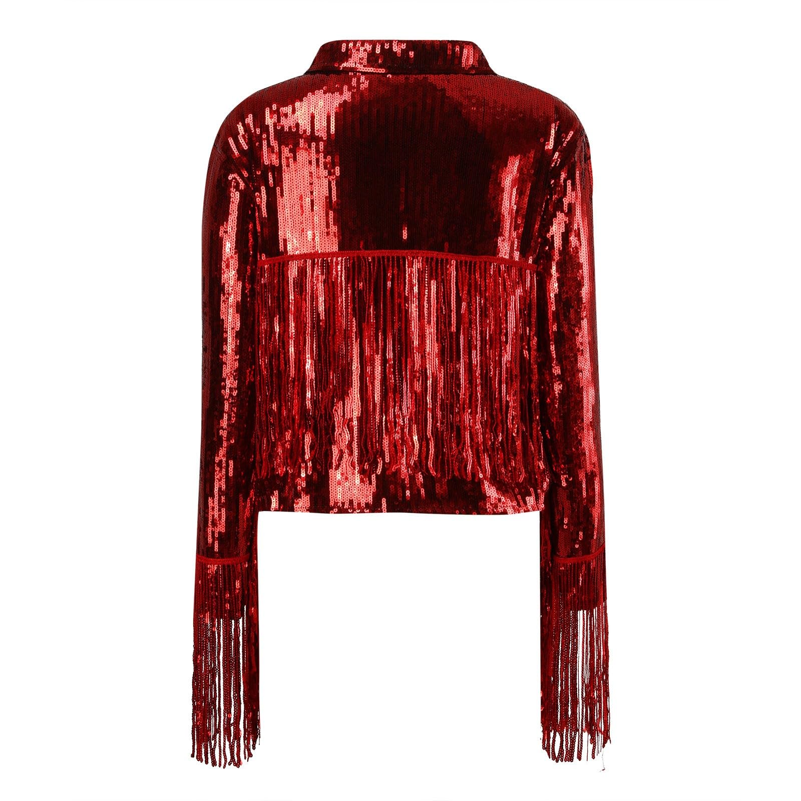 Chaqueta Elegante Mujer Fiestas Manga Abrigo Blazer Eventos Nocturna Invierno Armario Larga Rave Small Casuales