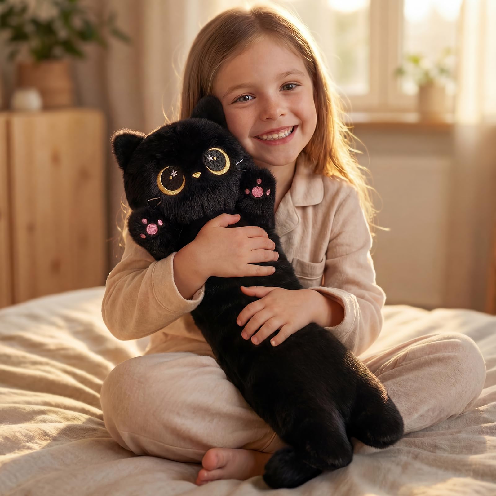 Chat Noir aux Yeux de Lune