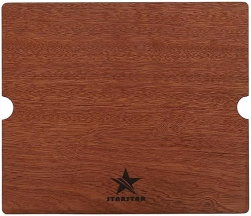 Miniatura 5 de STARSTAR Tabla de cortar de madera de goma resistente tabla de cortar de madera para cocina 978-1678