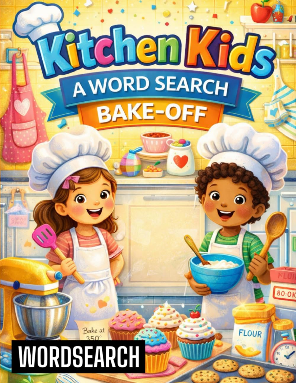 Kitchen Kids: A Word Search Bake-Off