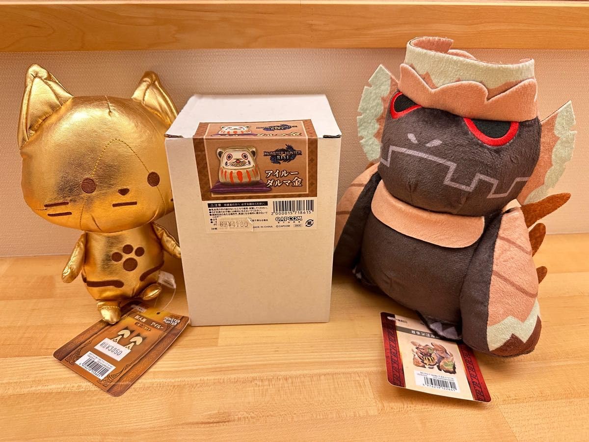 Amazon.co.jp: モンスターハンター フィギュア ぬいぐるみ3点