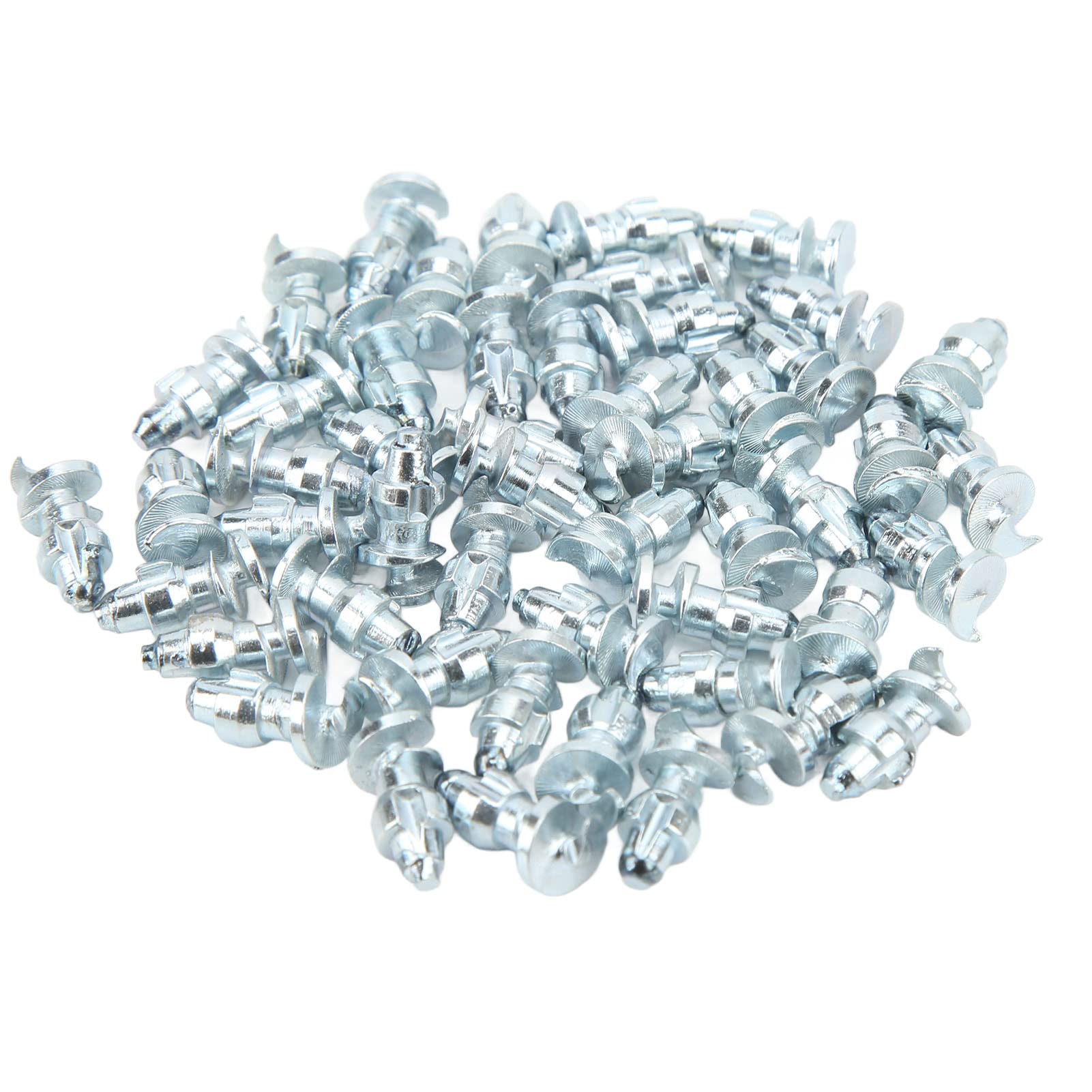 Aramox Kołki Gwintowane do Opon Stal Wolframowa i Aluminium Śruba ślizgowa 50 szt. 7,9 X 15,1 Mm do ładowarki Miniładowarka Ciągnik Wózek Widłowy Pojazd Terenowy