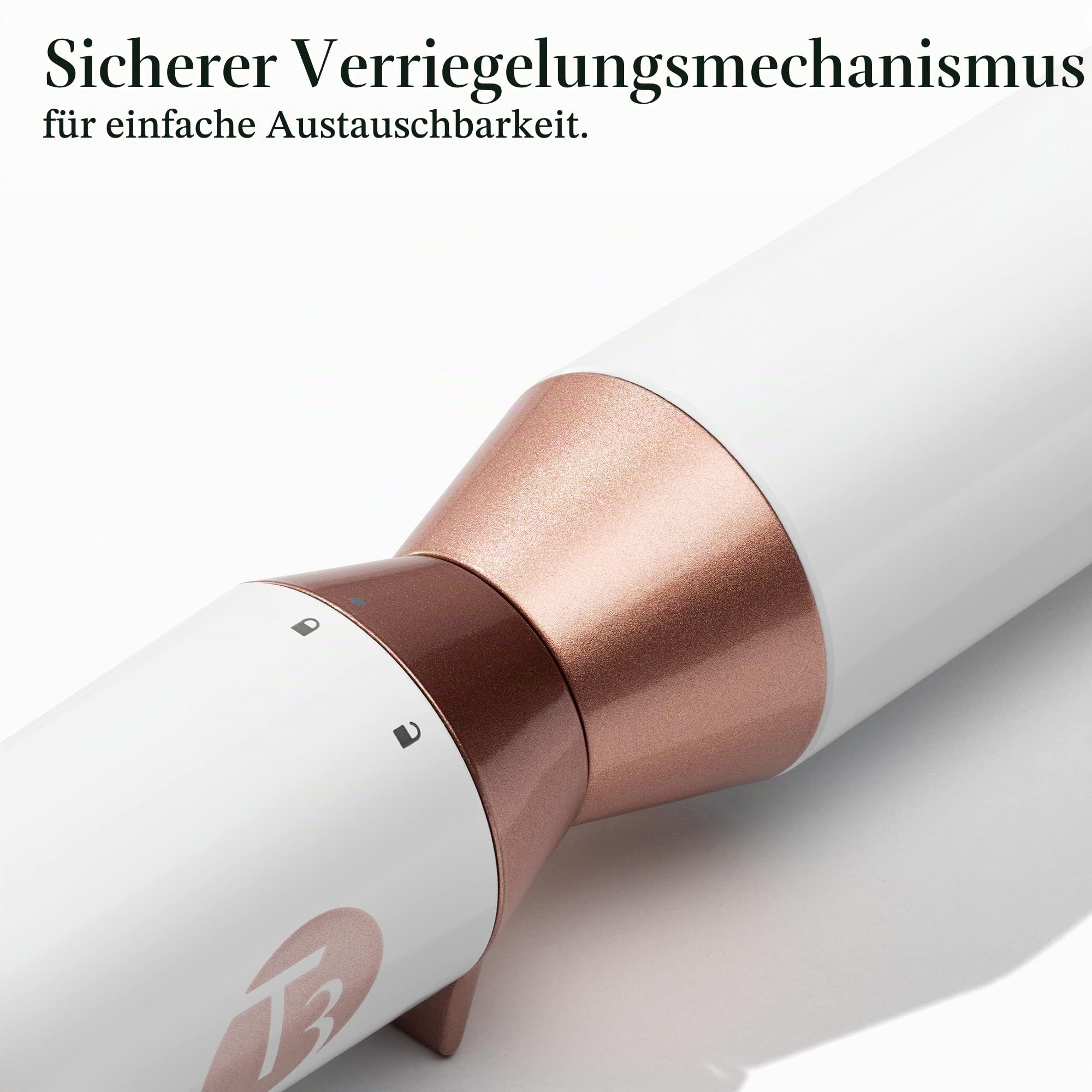 T3 Austauschbare Lockenstab - und Stylingaufsätze