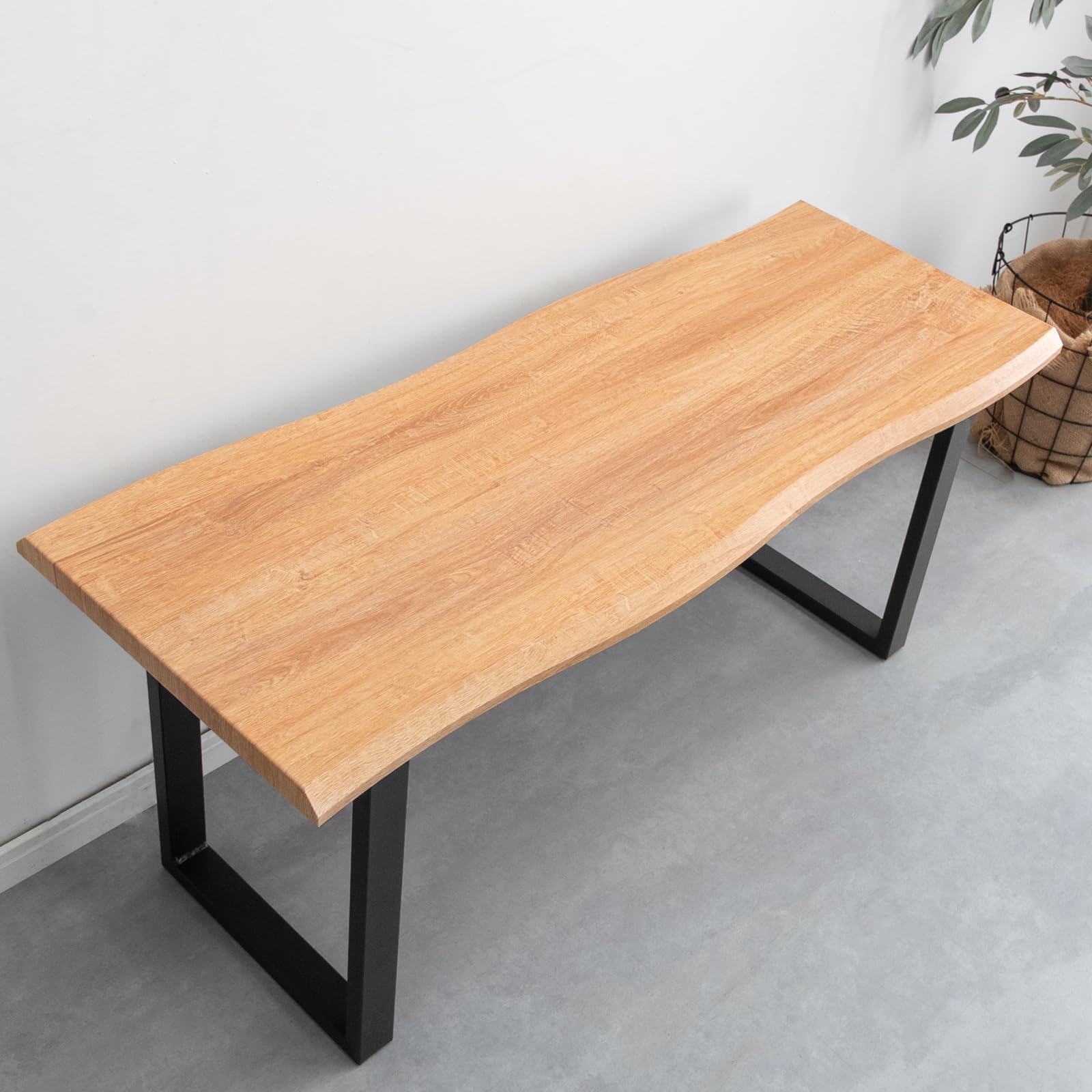 Amazon｜タンスのゲン ベンチ 単品 幅100cm 2人掛け ダイニングベンチ