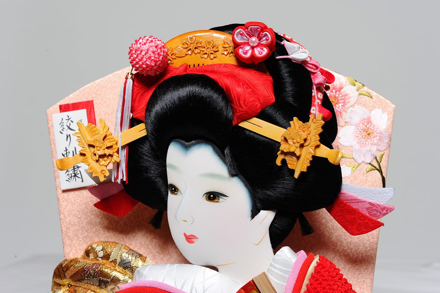 Amazon.co.jp: 【羽子板】羽子板 20号華苑：押絵振袖羽子板：匠一好