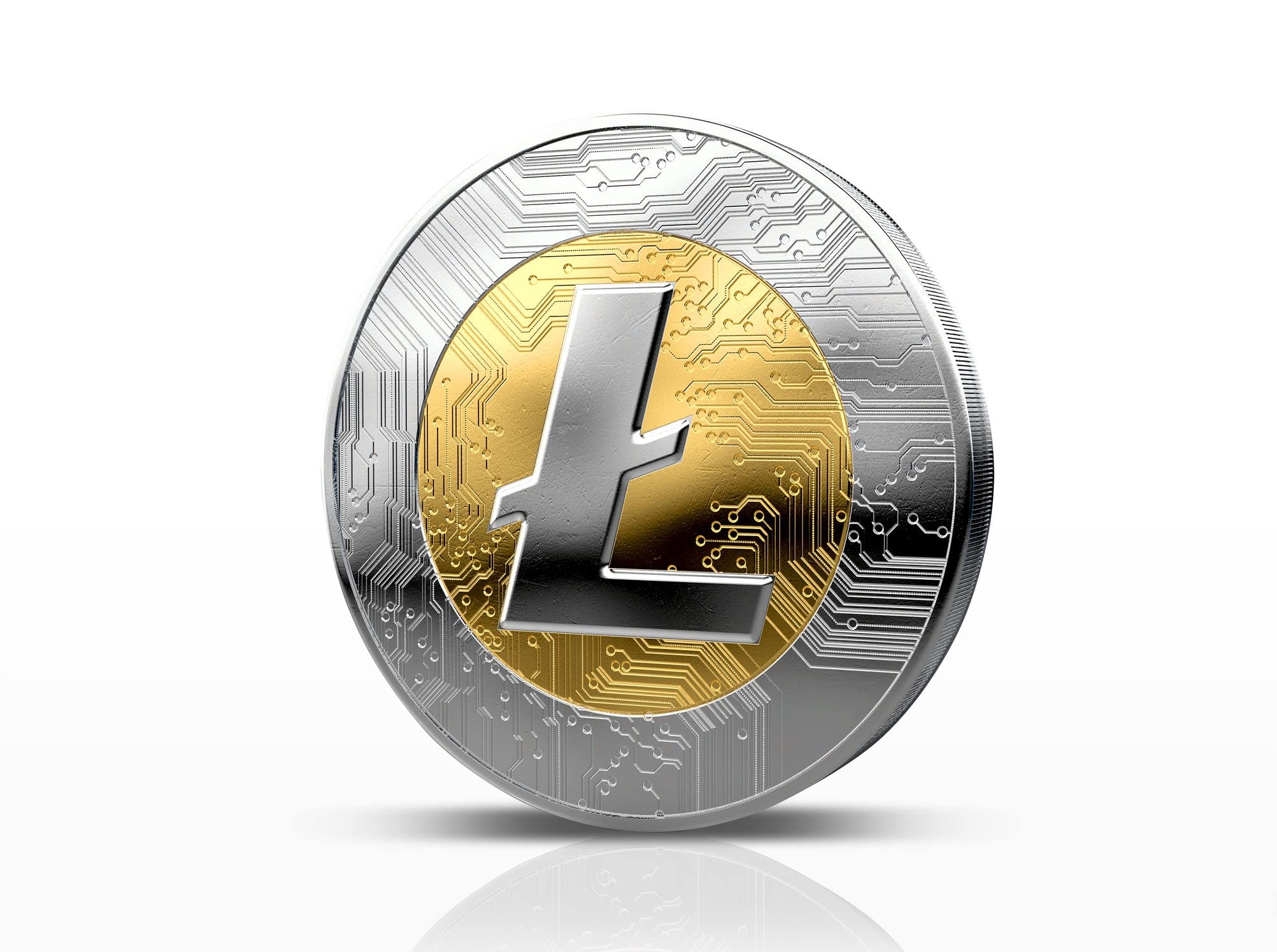 Mridshalamridshala Litecoin With Free Stand Crypto Currency Gold Colour  Plated | Desertcart Seychelles