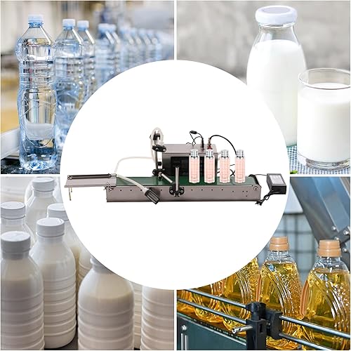 Miniatura 2 de Máquina de llenado de líquidos Máquina automática de llenado de tubos de botellas de líquido Llenadora de control digital de un solo cabezal para