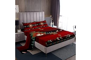 Full Size Southwestern Design Bed Sheets for Boys and Girls