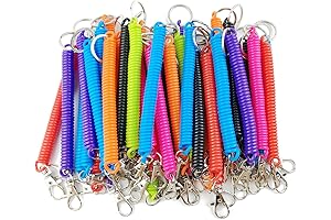 TIHOOD 14-Pack Coil Lanyard: Your Ultimate Anti-Theft and Convenience Solution