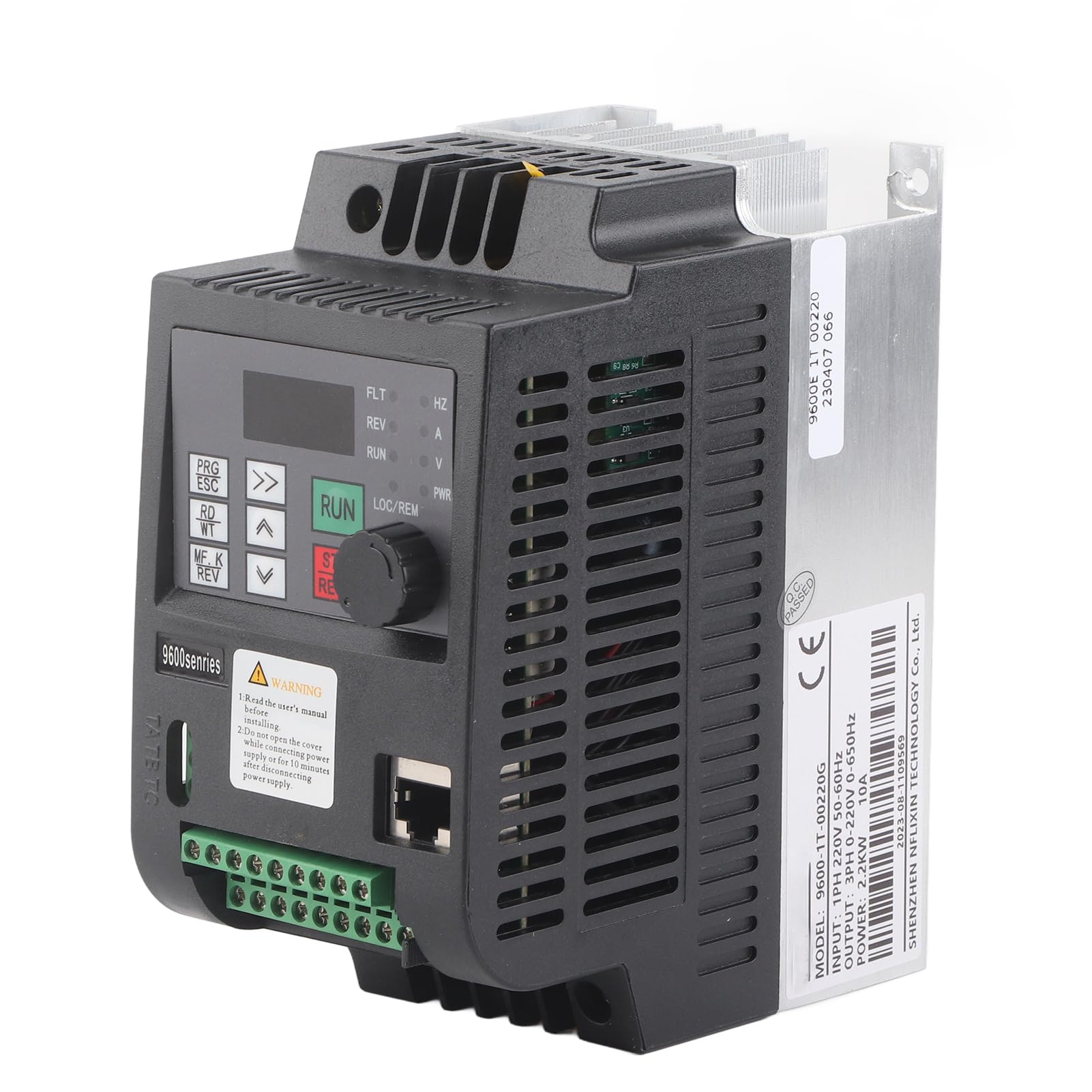 Convertitore di frequenza 2.2KW 220VAC Convertitore VFD convertitore di frequenza variabile monofase a trifase,Industria Automatizzata