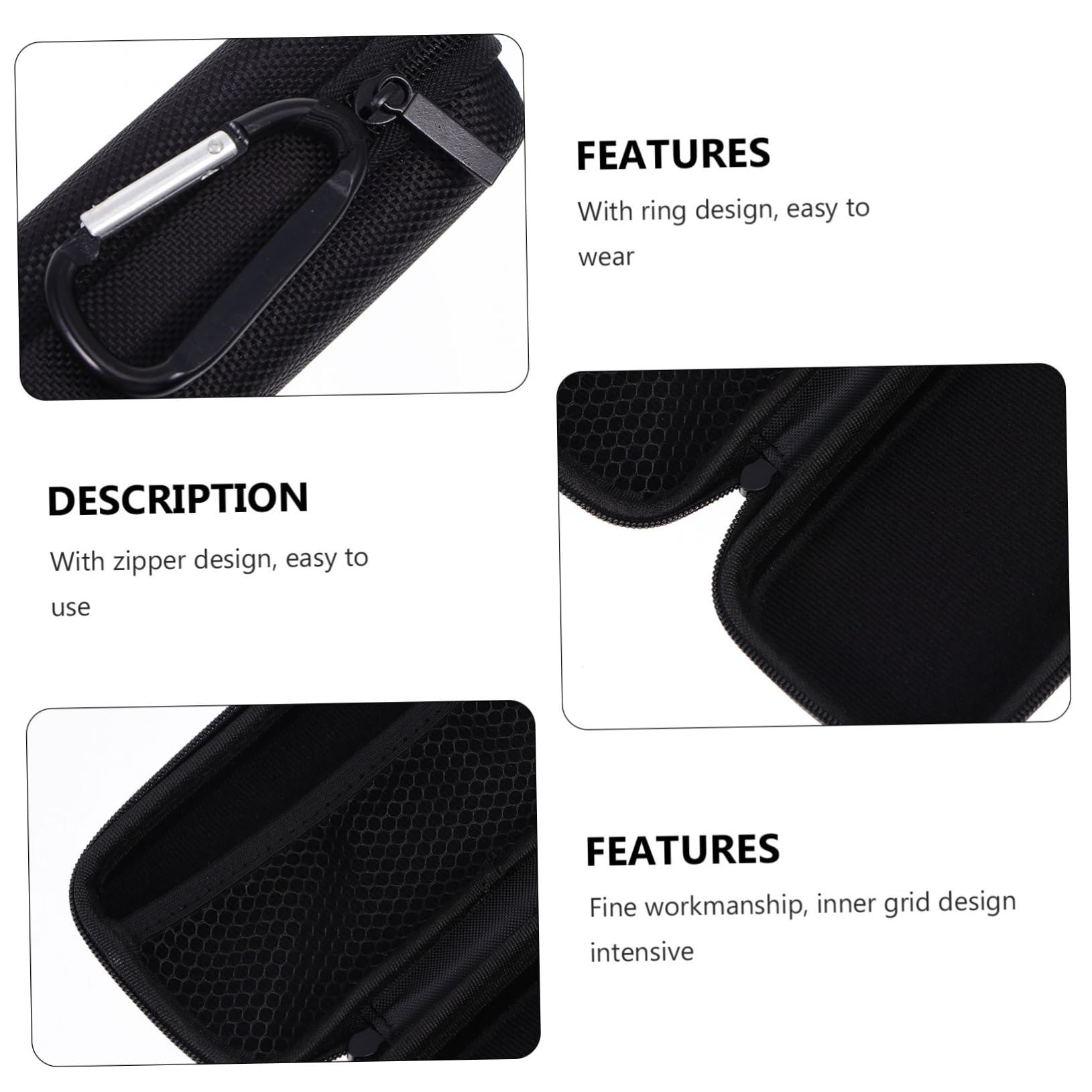 HOMSFOU Custodia Per Fotocamera Organizer Per Fotocamera Borsa Per Fotocamera Digitale Custodia Per Fotocamera Per Trasporto Fotocamera Digitale Borsa Per Fotocamera Portatile Custodia