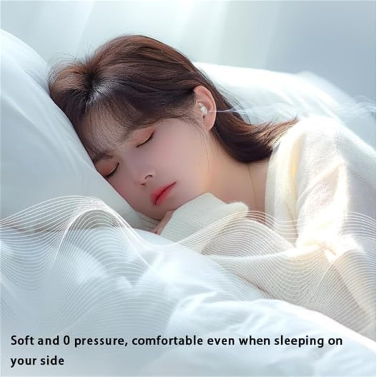 Auriculares inalámbricos para dormir, cómodos auriculares con cancelación de ruido con máscara para dormir, auriculares Bluetooth ligeros para dormir, viajes, hogar, regalo para mujeres y hombres