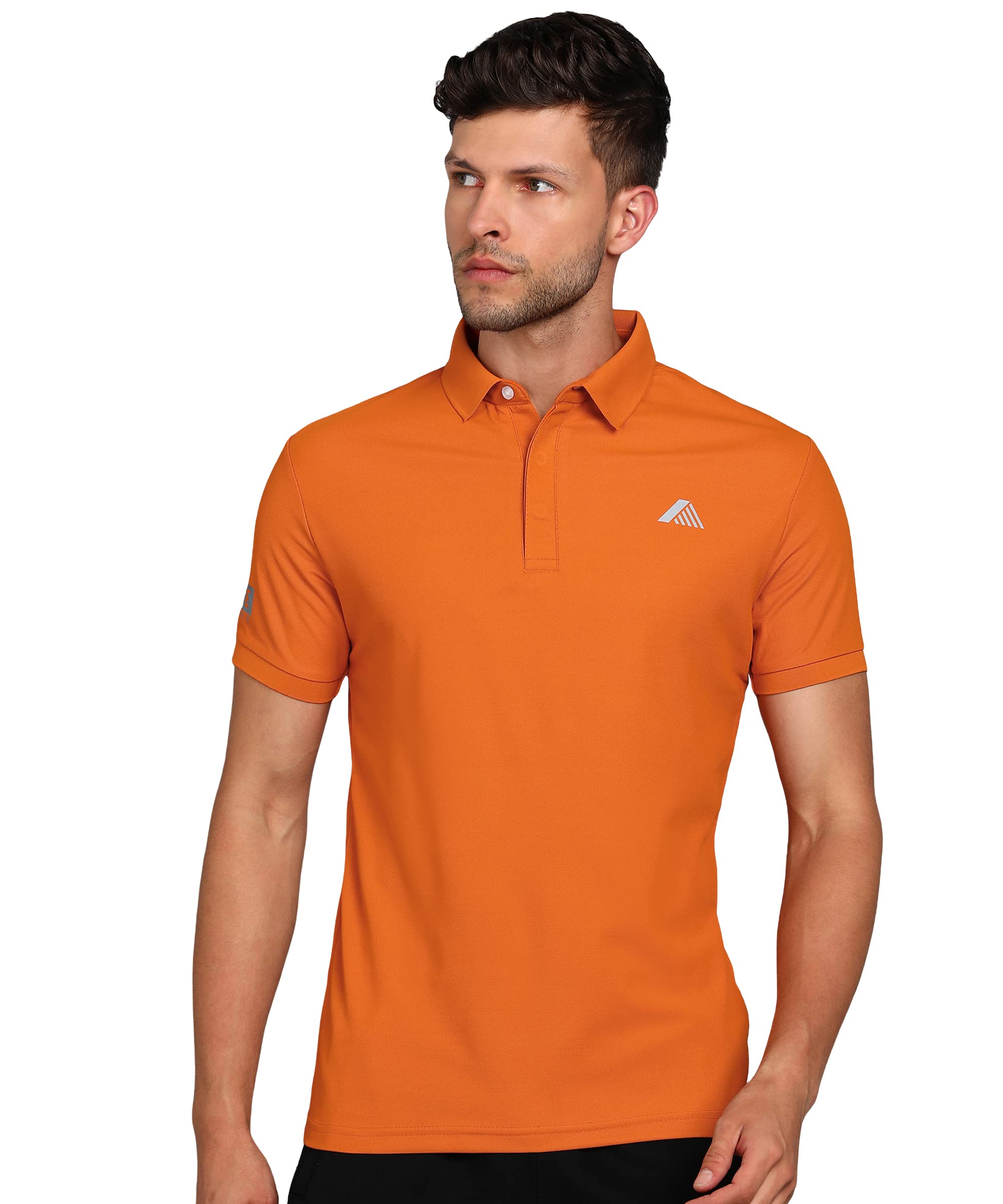 alan jones clothing Men's Cotton Slim Fit Polo T-Shirt-picture-49