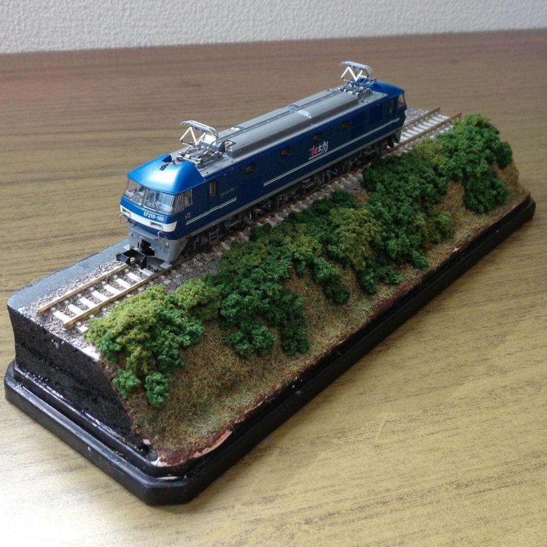 Nゲージ ジオラマ 鉄道模型 ～停車場～ クリアケース付き