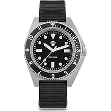 watchdives Military Quartz Watches WD1972 Men's Watch 40.9 mm Sapphire Glass Luxury Wrist Watch 20 Bar Diving Watches for Men