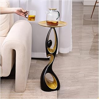 End Table Modern Art Side Table Creative Living Room Office Sofa End Table Bedroom Bedside Table Floor Figure Statue Decoration Small Coffee Table Coffee Table Dignified