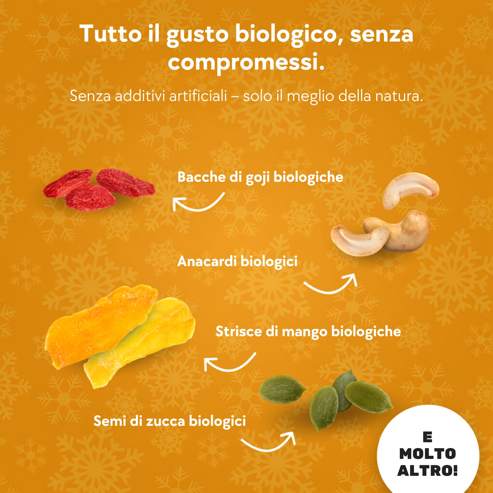 UMBRELLA® Frutta Noci & Semi Calendario dell'Avvento 2026 Bio 24 snack