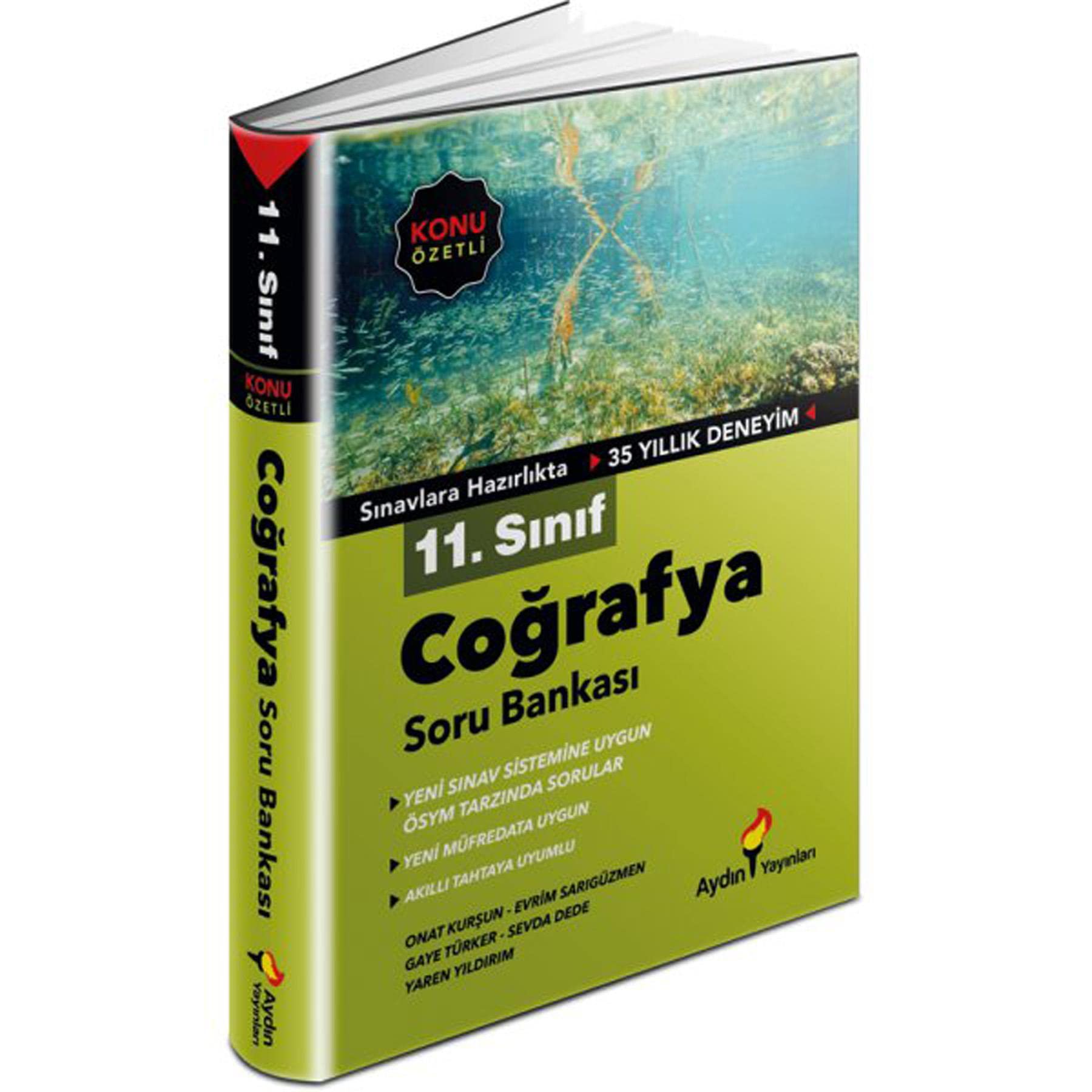AYDIN 11. Sınıf Coğrafya Konu Özetli Soru Bankası