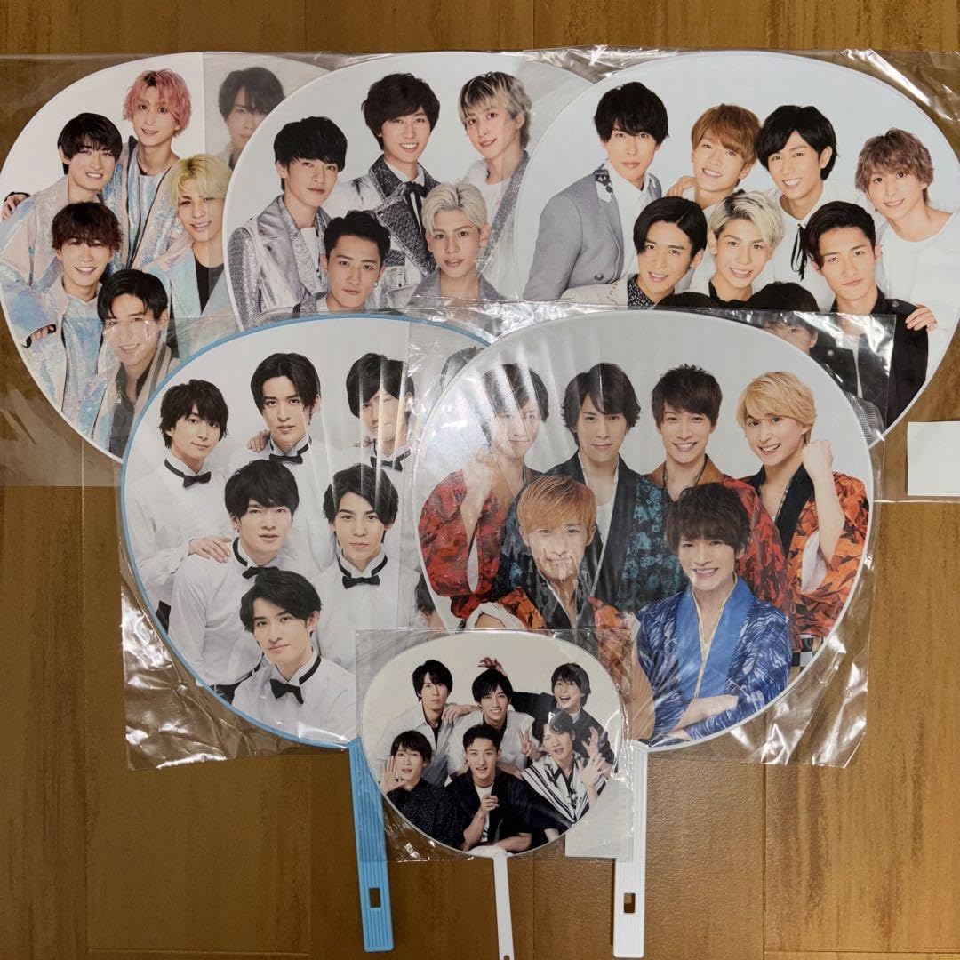 美品】 SnowMan 佐久間大介うちわ団扇2021-2023 6枚セット