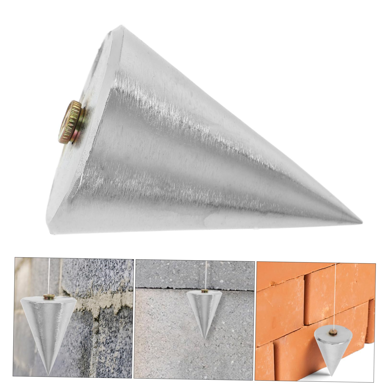 VILLCASE 4 Pezzi Strumento Misurazione per Edilizia Filo Pendente per Allineamento e Misurazione Utensile Multifunzionale per Carpenteria e Ristrutturazioni