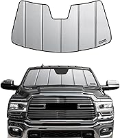 Vista 9 de Parasol para parabrisas Ram 2500/3500/4500/5500 2019-2025 con sensor de 5 pulgadas de ancho para ventana delantera, protección