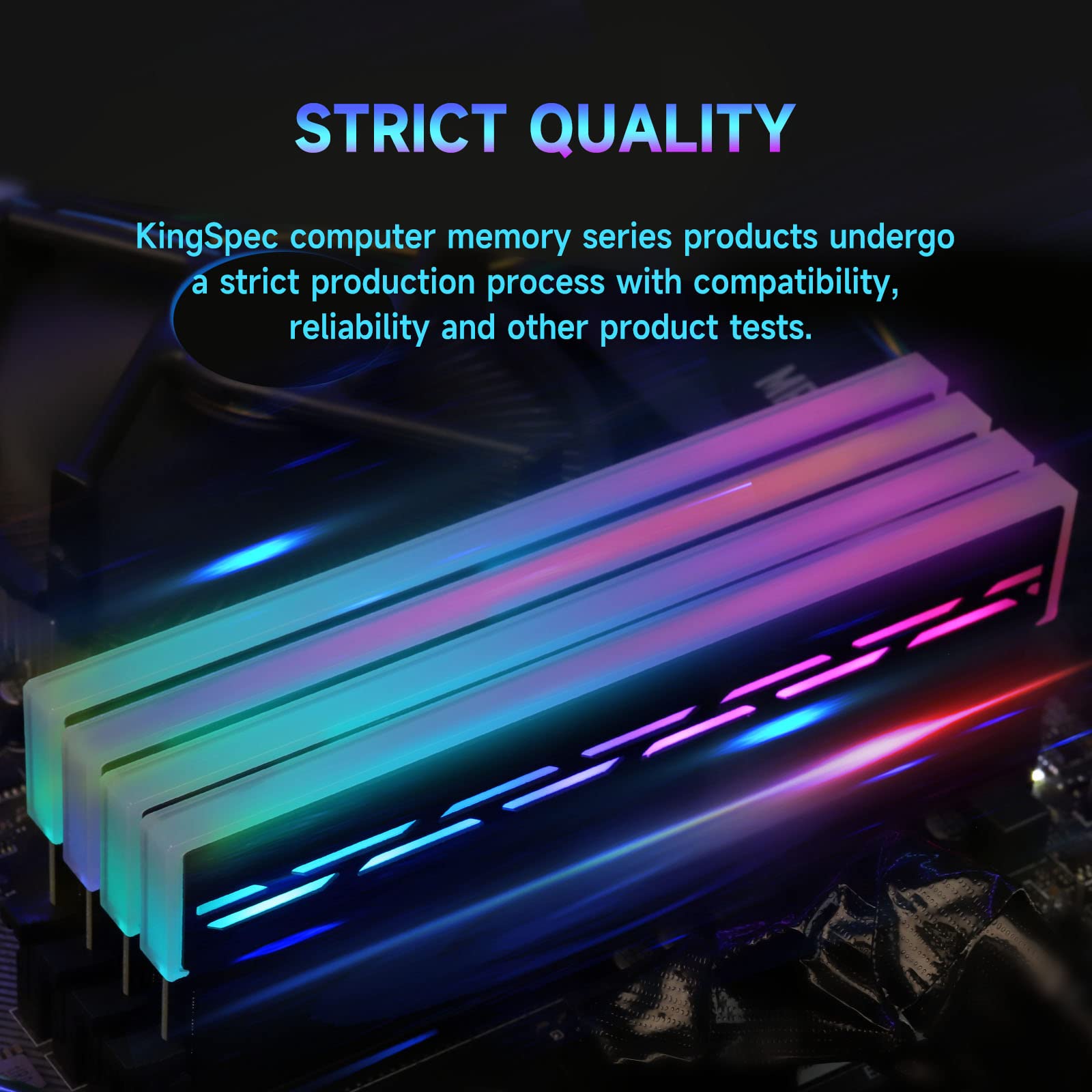 Amazon.co.jp: KingSpec 32GB (2x16GB) 3600MHz DDR4 RAM RGB