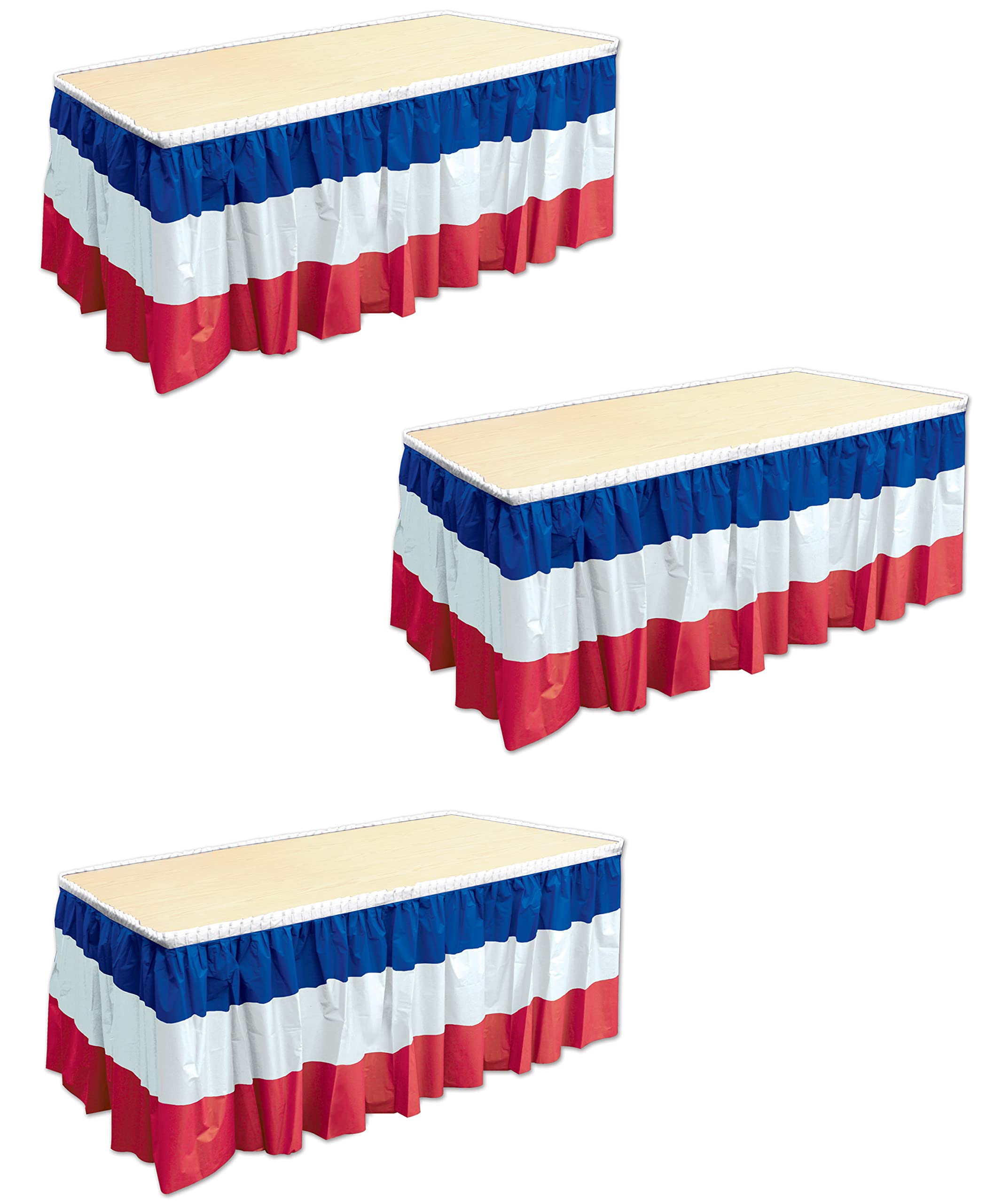 Jupes de table autocollantes pour décorer facilement un grand buffet
