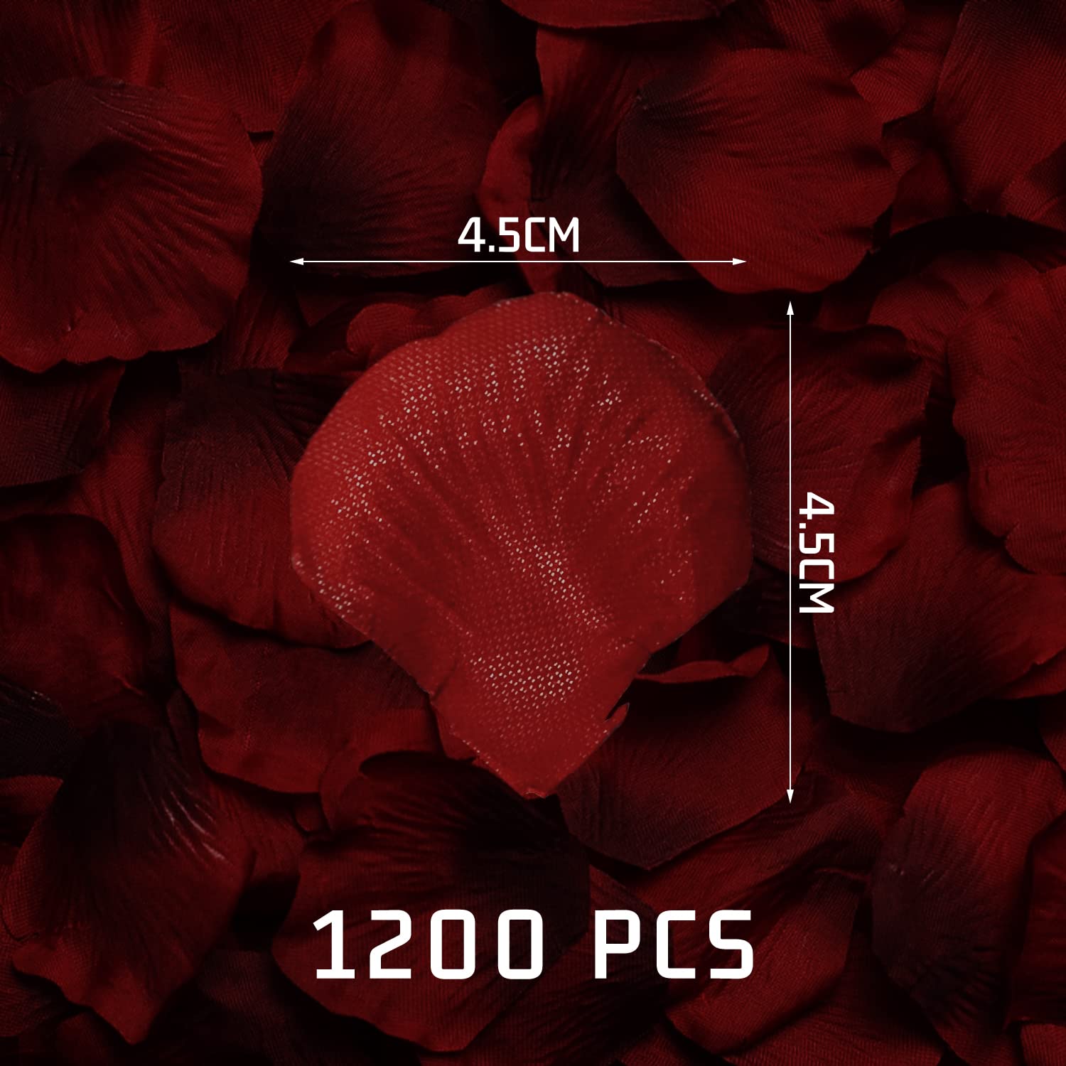 1000 Pièces Pétales De Rose Artificielles,Pétales En Soie De Rose Rouges Pour Decoration De Mariage Saint Valentin Fete Anniversaire 98145712