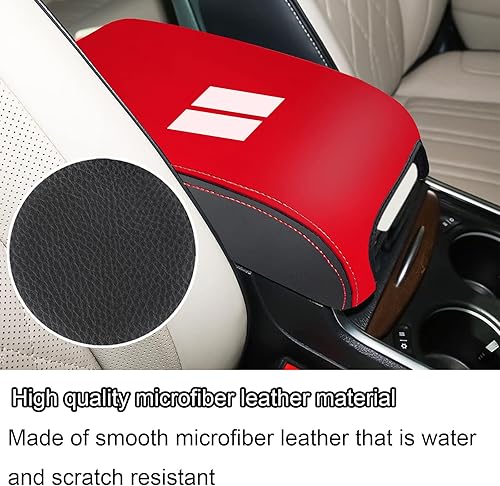 Miniatura 2 de YOSRTER Accesorios para Dodge Charger 2011-2018 2019 2020 2021 2022 2023 2024 Chrysler 300 2015-2022 Funda interior de reposabrazos de cuero