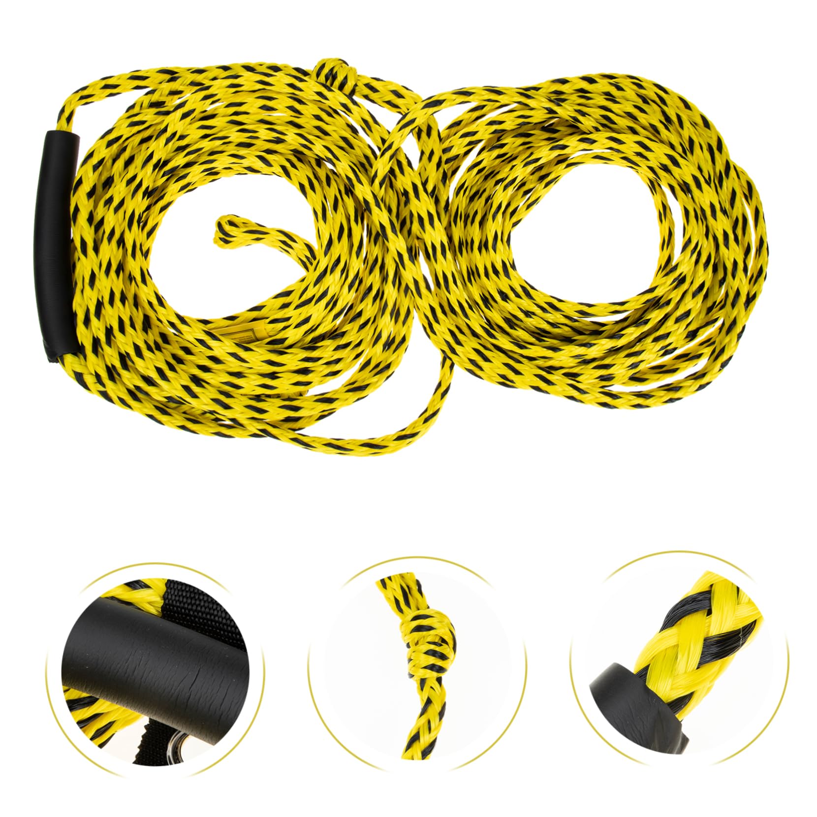 ibasenice Corde de Remorquage Portable pour Kayak Corde de Traction Professionnelle pour Bateaux et Véhicules pour Activités de Plein Air