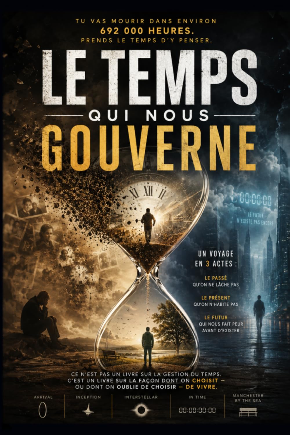 Le Temps qui nous gouverne: Tu vas mourir dans environ 692 000 heures prends le temps d'y penser