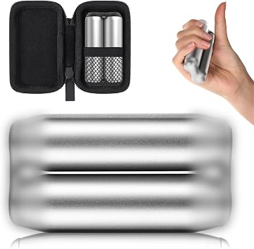 Spinner Fidget Roller Handheld Fidget Toy Portable Metal Roller Finger Decompression Roll for Adults Men Women Relieve Stress Anti Anxiety Tension Promoting Focus Clarity Office Roller Toys