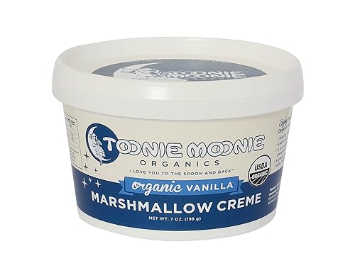 Toonie Moonie Organics, Crema orgánica de malvavisco, 7 onzas