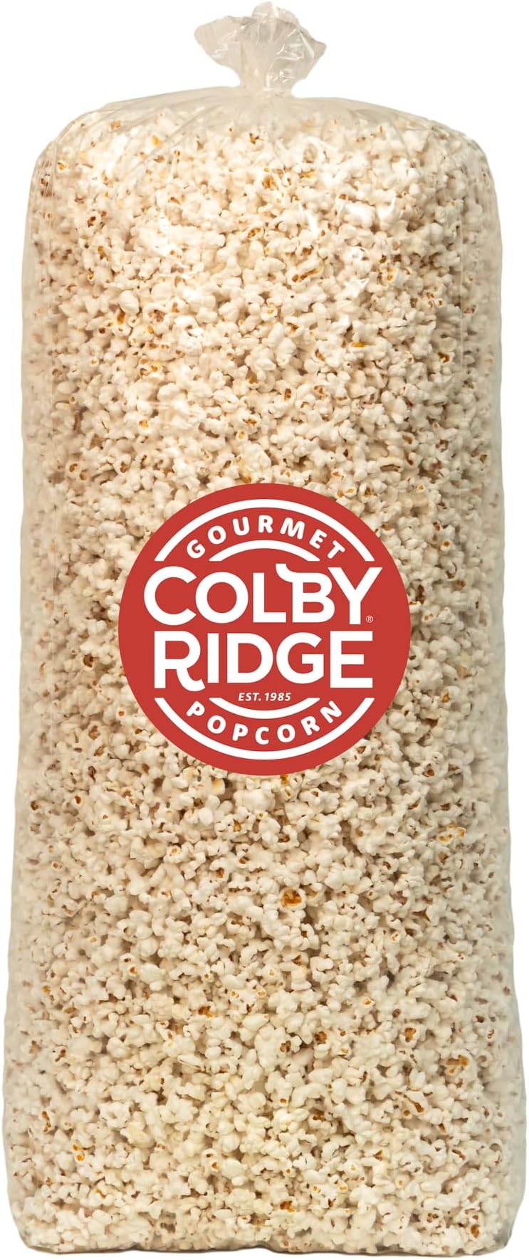 Colby Ridge Fluffy White Gourmet Craft Popped Gluten Free Popcorn Bulk Sized Large Gift Bash Bags (Bulk 18 Gal. 288 Cups.) (Fluffy White)