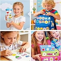 Vista 6 de 200 piezas de calcomanías de verano para niños, paquetes de calcomanías de vinilo estético para botellas de agua, laptop, computadora, monopatín