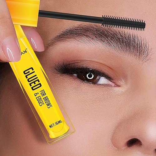 Miniatura 6 de FUNAN Gel para cejas, gel transparente para cejas, pegado para cejas y bordes, para peinar cejas, 0.6 onzas líquidas (1 paquete)