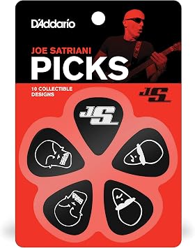 D'Addario Planetwaves 1Cbk2-10Js Pena Joe Satriani 10 Ad. Thin Siyah Ab