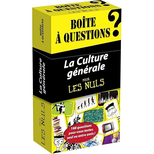 Boîte à questions - La Culture générale pour les Nuls