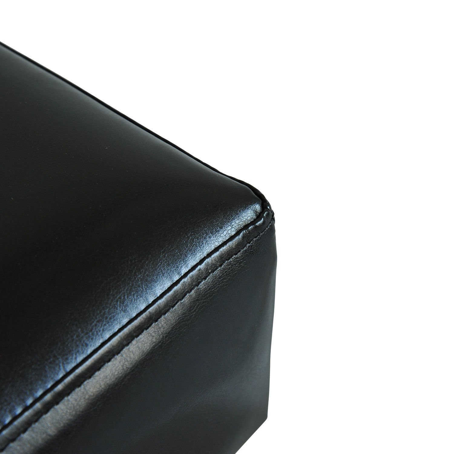 Fauteuil CHESTERFIELD van kunstleer - Wit